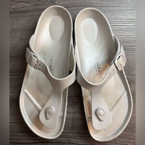 Birkenstock Gizeh Eva Gray Thong Sandals  Size 41 US 10,5 -11
